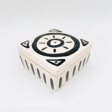 Load image into Gallery viewer, Trinket Box - Black Square
