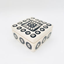 Load image into Gallery viewer, Trinket Box - Black Square
