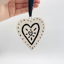Load image into Gallery viewer, Gift Set - Earrings &amp; Decoration (Black Dot)
